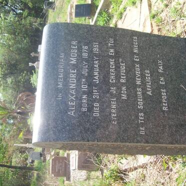 MOSER Alexandre 1876-1951