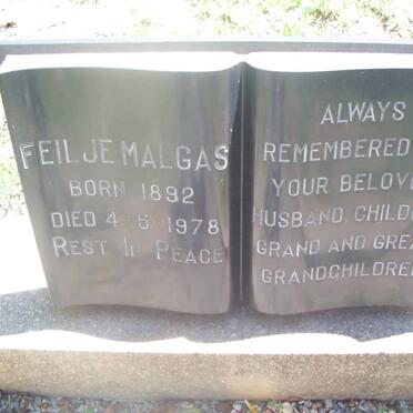 MALGAS Feilje 1892-1978