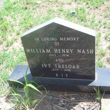NASH William Henry 1902-1956 :: TRELOAR Ivy 1909-1996