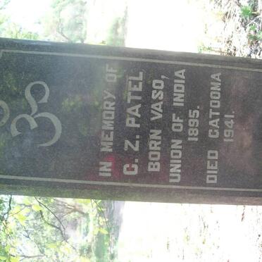 PATEL C.Z. 1895-1941