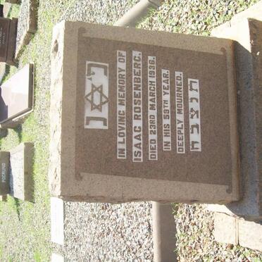 ROSENBERG Isaac -1936