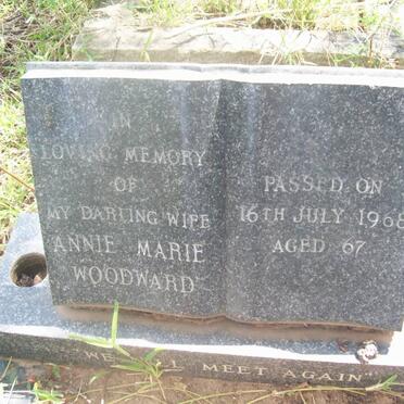 WOODWARD Annie Marie -1968