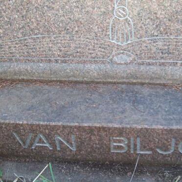 BILJON Lourens Daniel, van 1883-1971 &amp; Margritha Francina 1888-1969