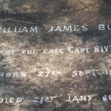 BLYTH William James 1872-1893