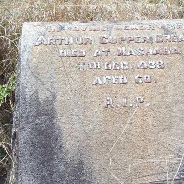 CREASY Arthur Cupper -1938