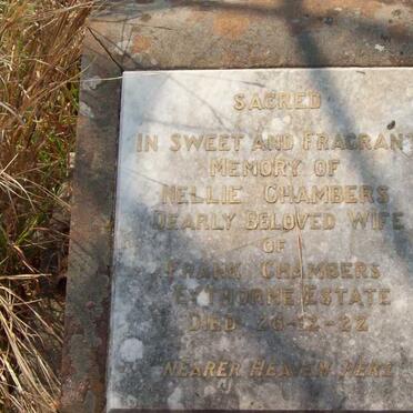 CHAMBERS Nellie -1922