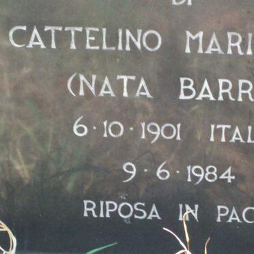 CATTELINO Marianna nee BARRA 1901-1984