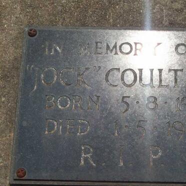 COULTER Jock 1911-1981