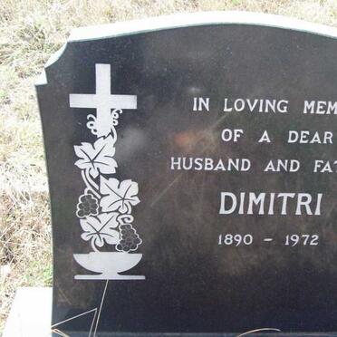 DIMITRI 1890-1972