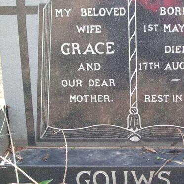 GOUWS Grace 1912-1974