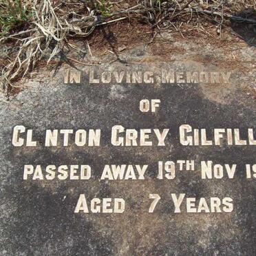 GILFILLAN Clinton Grey -1951
