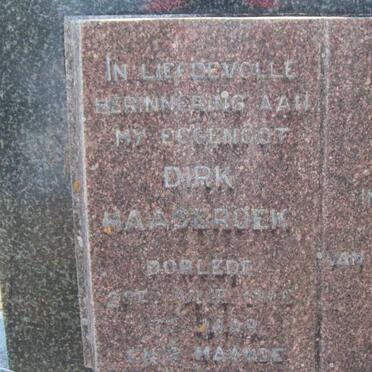 HAASBROEK Dirk -19??