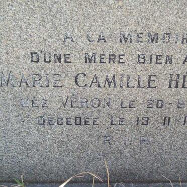 HEBRARD Marie Camille nee VERON 1894-1975