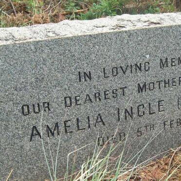 INGLE Amelia nee EAGLE -1932