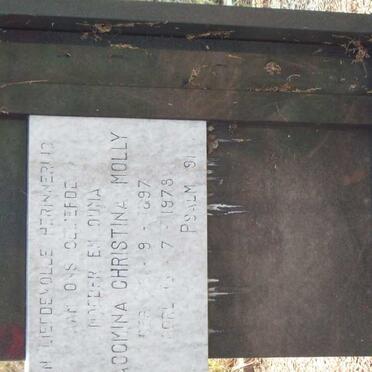 KRUGER Jacomina Christina Molly 1897-1978