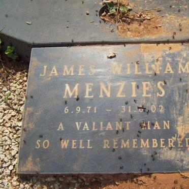 MENZIES James William 1971-2002