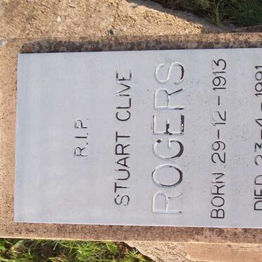 ROGERS Stuart Clive 1913-1991