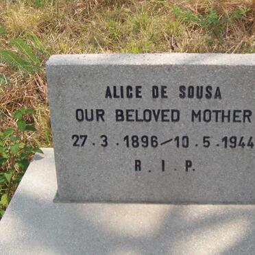 SOUSA Alice de, 1896-1944