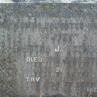 VERMAAK Martha J. -1933