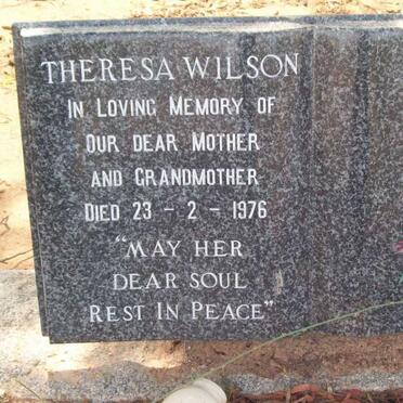 WILSON Theresa -1976