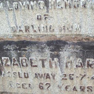 HARRIS Elizabeth -1943