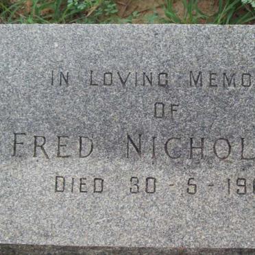NICHOLSON Fred -1969
