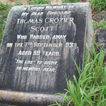 SCOTT Thomas Crozier -193?