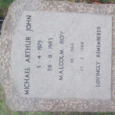 BAILEY Michael Arthur John 1929-1983 :: BAILEY Malcolm Roy 1966-1988