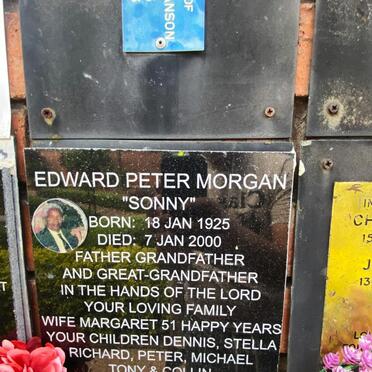 MORGAN Edward Peter 1925-2000