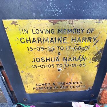 HARRY Charmaine 1955-2001:: NARAN Joshua ??05-??05