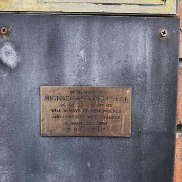 PEEL Michael, MCKINNON ??38-??03