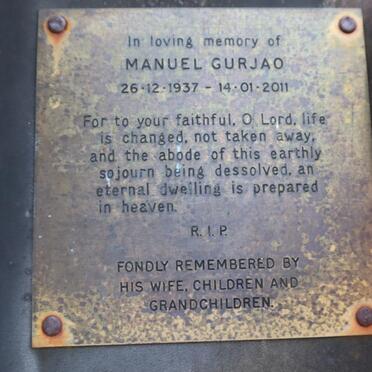 GURJAO  Manuel 1937-2011