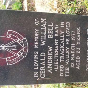 BELL Gerald William Andrew -1977