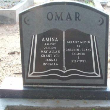 OMAR Amina 1927-1997