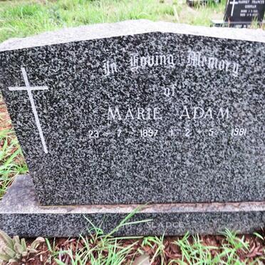ADAM Marie 1897-1981