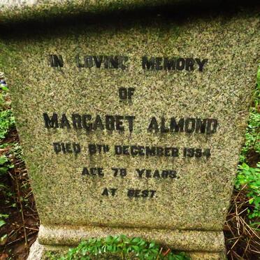 ALMOND Margaret -1954