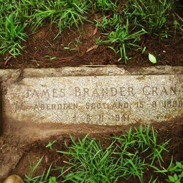 CRAN James Brander 1886-1941