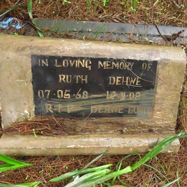 DEHWE Ruth ??68-??08