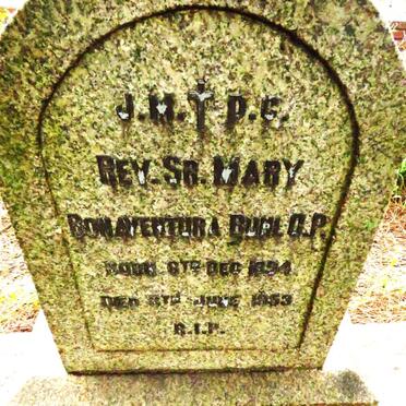 DUNLOP Mary Bonaventura 1894-1953