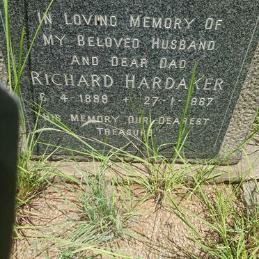 HARDAKER Richard 1899-1967
