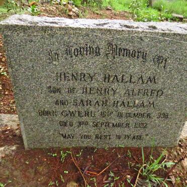 HALLAM Henry 1908-1992