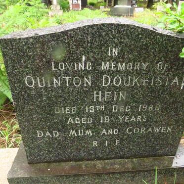 HEIN Quinton Doukeistan -1960