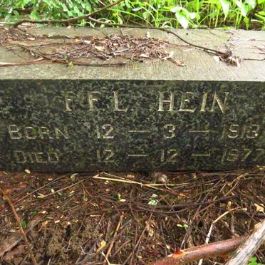 HEIN F.F.L. 1913-1977