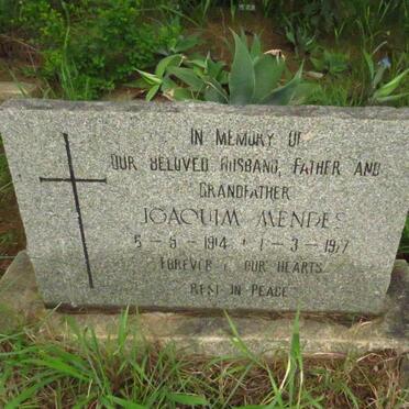 MENDES Joaquim 1914-1977