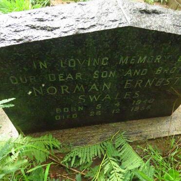 SWALES Norman Ernest 1940-1956