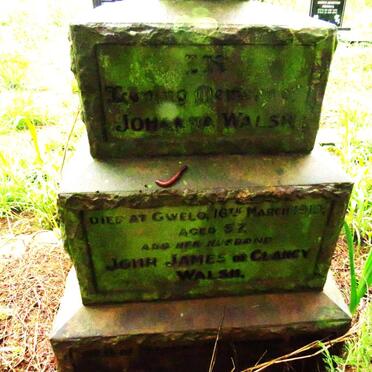 WALSH John James de Clancy -1912 & Johanna -1919_1