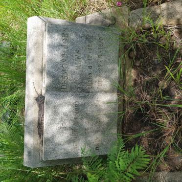 MUNN Desmond John 1945-197?