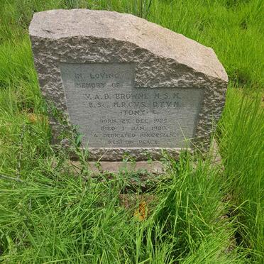 BROWNE V.A.D. 1929-1980