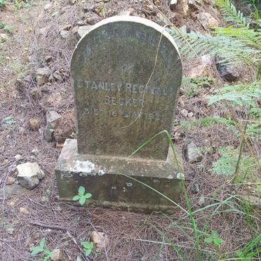 BECKER Stanley Reginald -1921