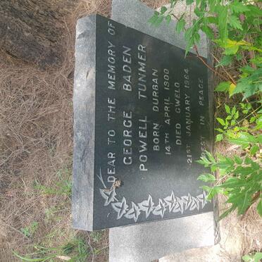 TUNMER George Baden Powell 1900-1964